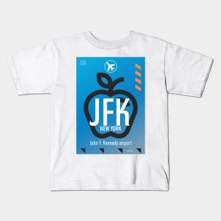 JFK blue Kids T-Shirt